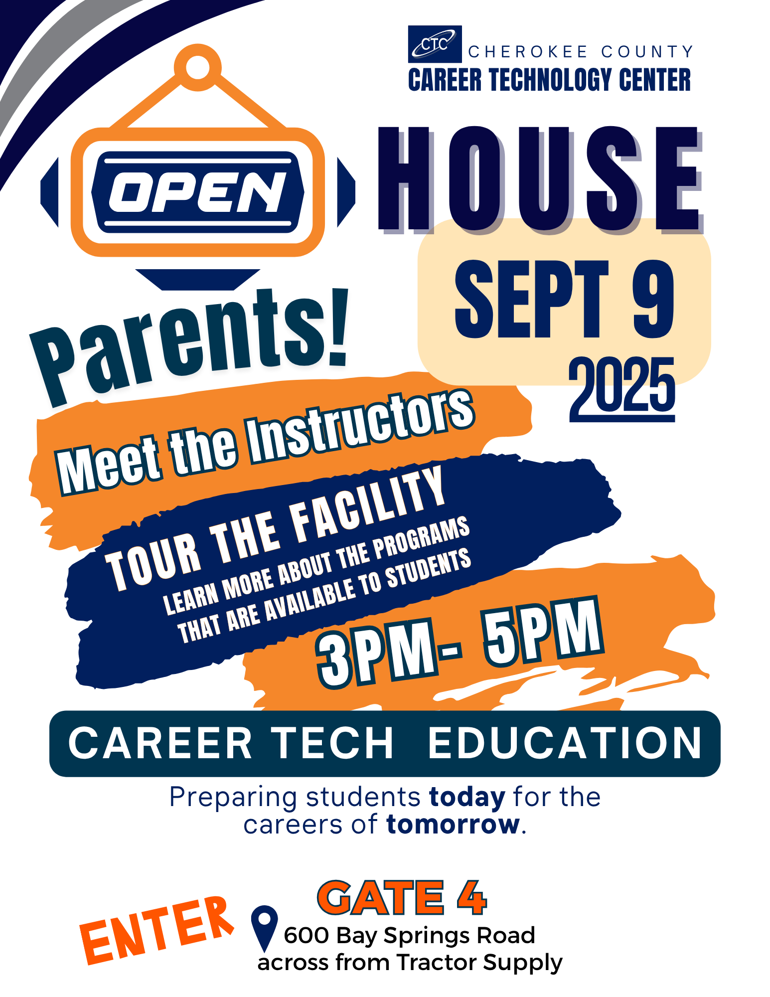 2025 OPEN HOUSE FLYER